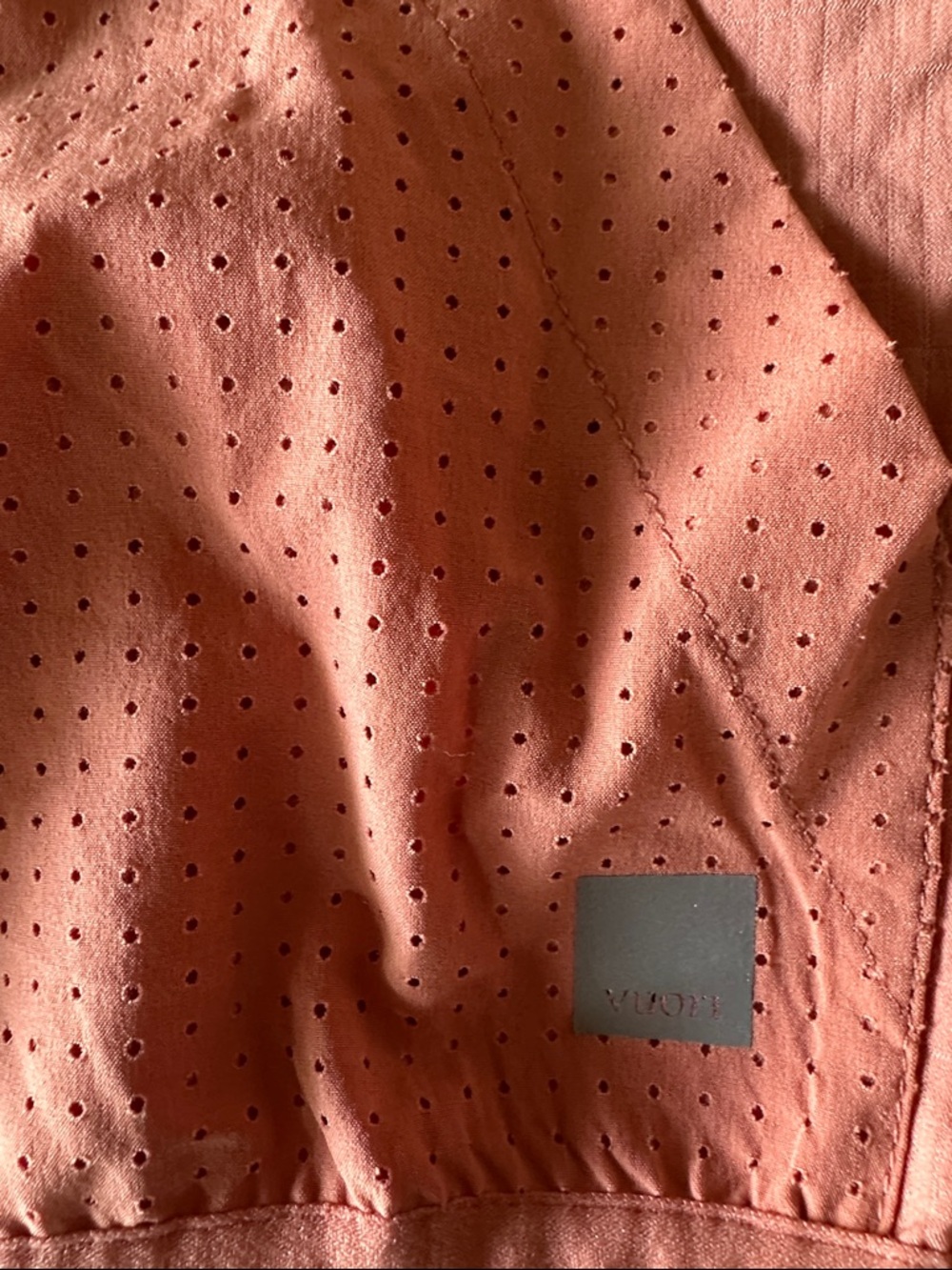 Vuori Stonesteps Hooded Windbreaker Jacket in Sunset, size Small EUC - Picture 7 of 13